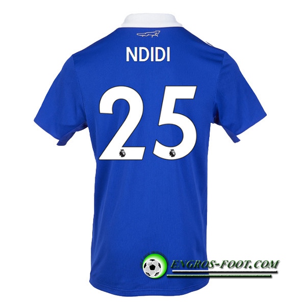 Maillot de Foot Leicester City (NDIDI #25) 2022/23 Domicile