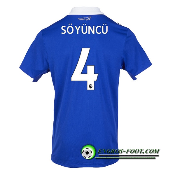 Maillot de Foot Leicester City (SÖYÜNCÜ #4) 2022/23 Domicile