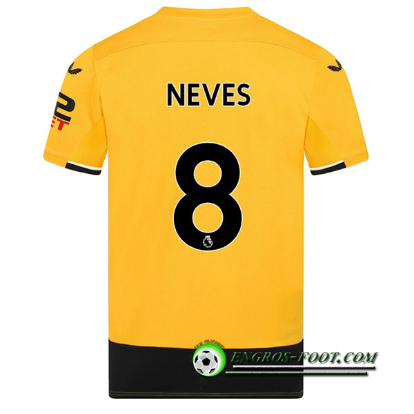 Maillot de Foot Wolves (NEVES #8) 2022/23 Domicile