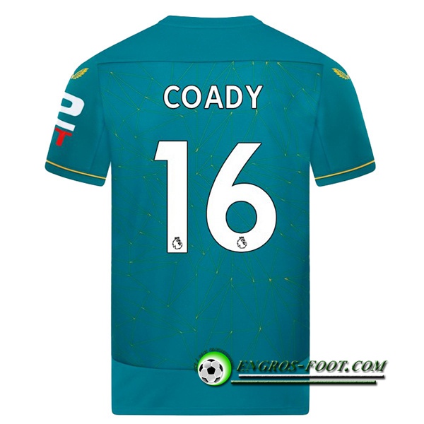 Maillot de Foot Wolves (COADY #16) 2022/23 Exterieur