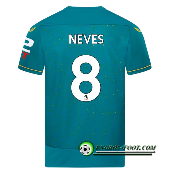 Maillot de Foot Wolves (NEVES #8) 2022/23 Exterieur