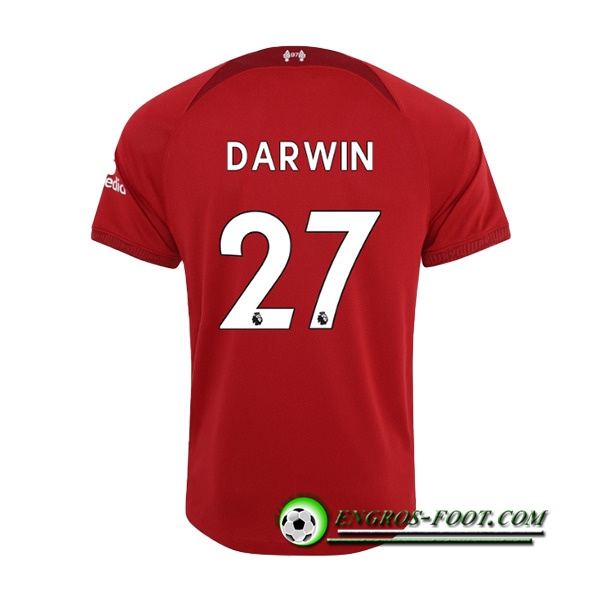 Maillot de Foot Liverpool (DARWIN #27) 2022/23 Domicile