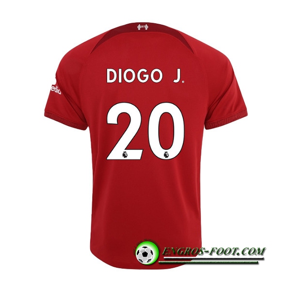 Maillot de Foot Liverpool (DIOGO J. #20) 2022/23 Domicile