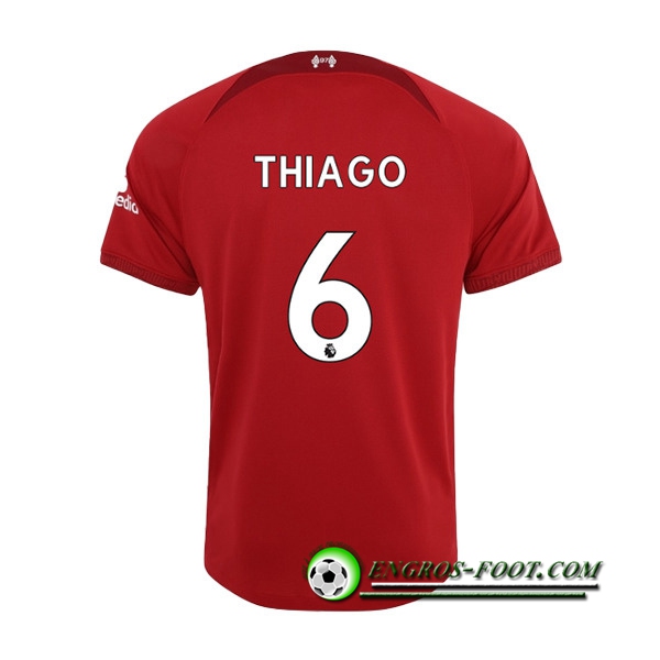 Maillot de Foot Liverpool (THIAGO #6) 2022/23 Domicile