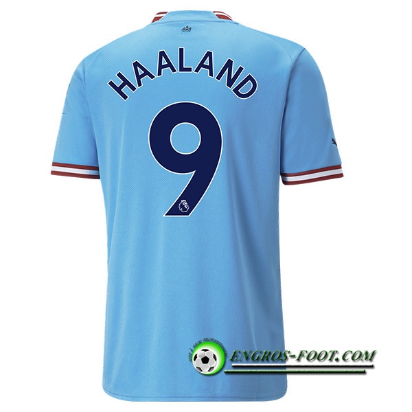 Maillot de Foot Manchester City (HAALAND #9) 2022/23 Domicile