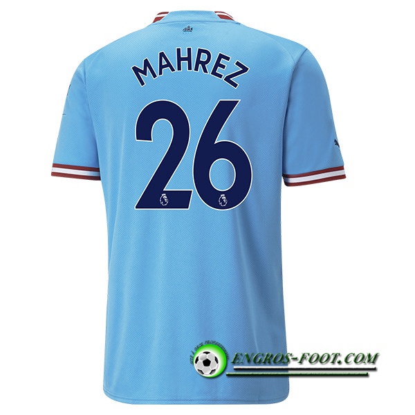 Maillot de Foot Manchester City (MAHREZ #26) 2022/23 Domicile