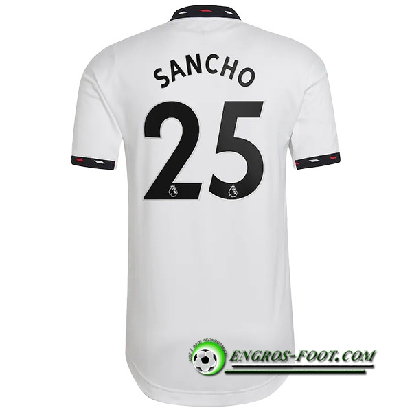 Maillot de Foot Manchester United (SANCHO #25) 2022/23 Exterieur