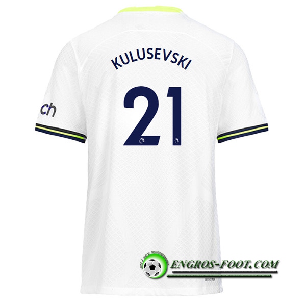 Maillot de Foot Tottenham Hotspur (KULUSEVSKI #21) 2022/23 Domicile