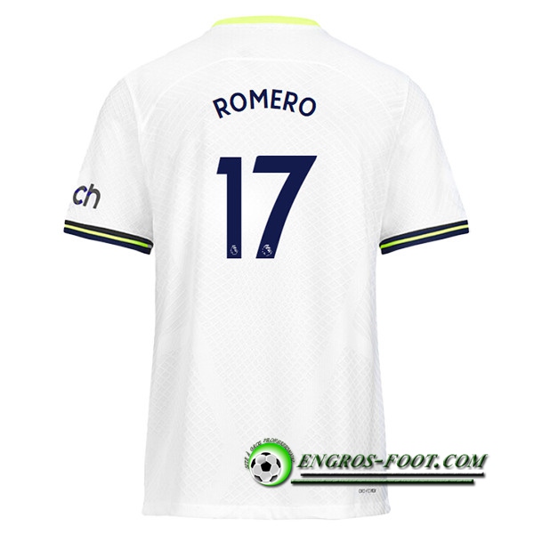 Maillot de Foot Tottenham Hotspur (ROMERO #17) 2022/23 Domicile