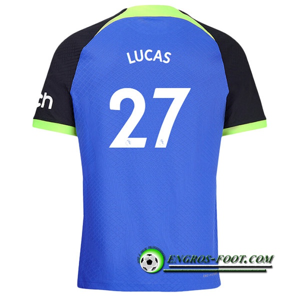 Maillot de Foot Tottenham Hotspur (LUCAS #27) 2022/23 Exterieur