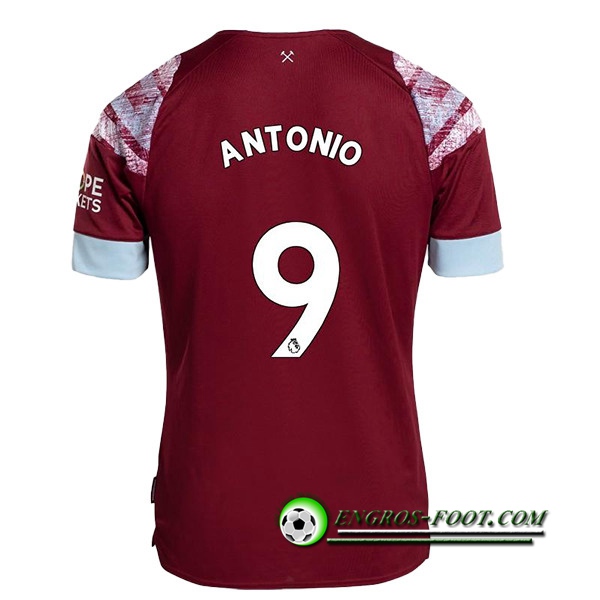 Maillot de Foot West Ham (ANTONIO #9) 2022/23 Domicile