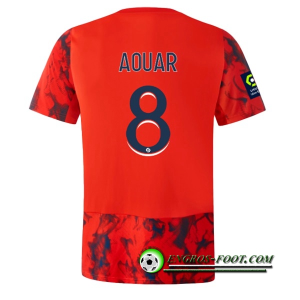 Maillot de Foot Lyon (AOUAR #8) 2022/23 Exterieur