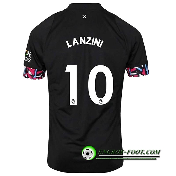 Maillot de Foot West Ham (LANZINI #10) 2022/23 Exterieur