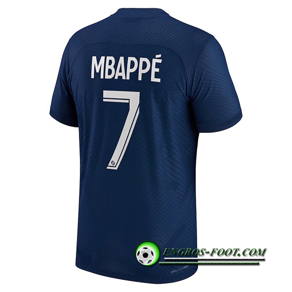 Maillot de Foot PSG (MBAPPÉ #7) 2022/23 Domicile