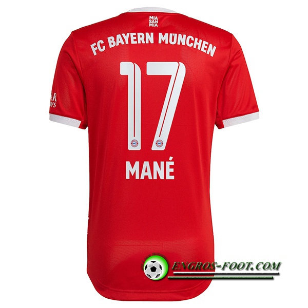 Maillot de Foot Bayern Munich (MANÉ #17) 2022/23 Domicile