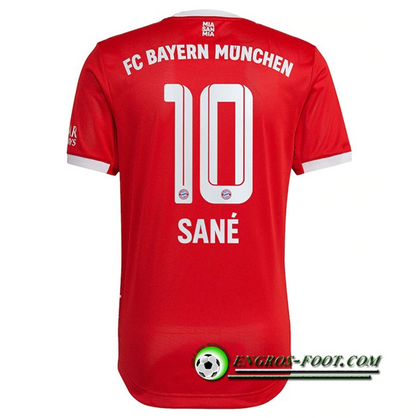 Maillot de Foot Bayern Munich (SANÉ #10) 2022/23 Domicile