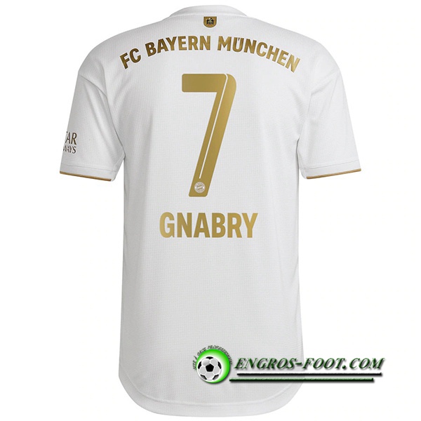 Maillot de Foot Bayern Munich (GNABRY #7) 2022/23 Exterieur