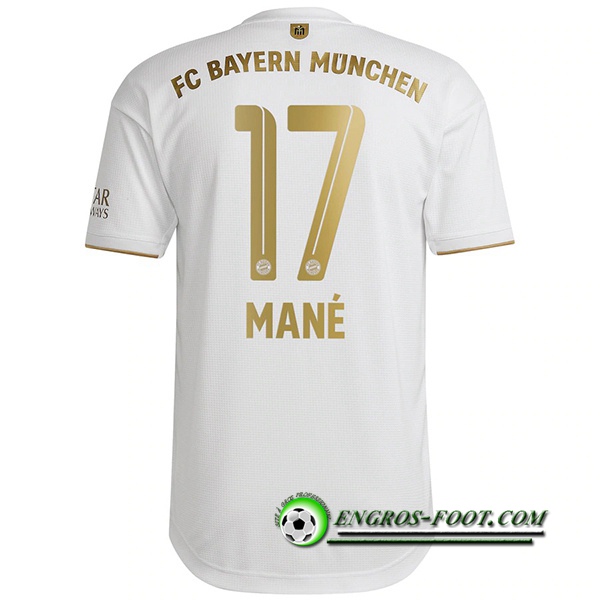 Maillot de Foot Bayern Munich (MANÉ #17) 2022/23 Exterieur