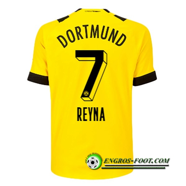 Maillot de Foot Dortmund BVB (REYNA #7) 2022/23 Domicile