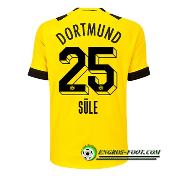 Maillot de Foot Dortmund BVB (SÜLE #25) 2022/23 Domicile