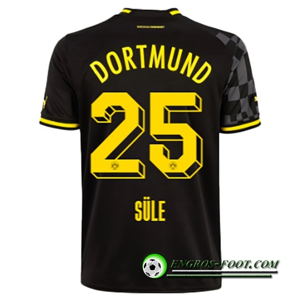 Maillot de Foot Dortmund BVB (SÜLE #25) 2022/23 Exterieur