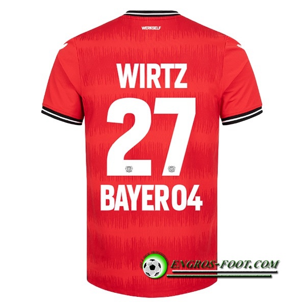 Maillot de Foot Leverkusen (WIRTZ #27) 2022/23 Domicile