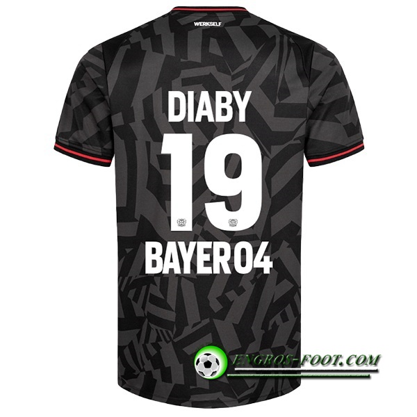 Maillot de Foot Leverkusen (DIABY #19) 2022/23 Exterieur