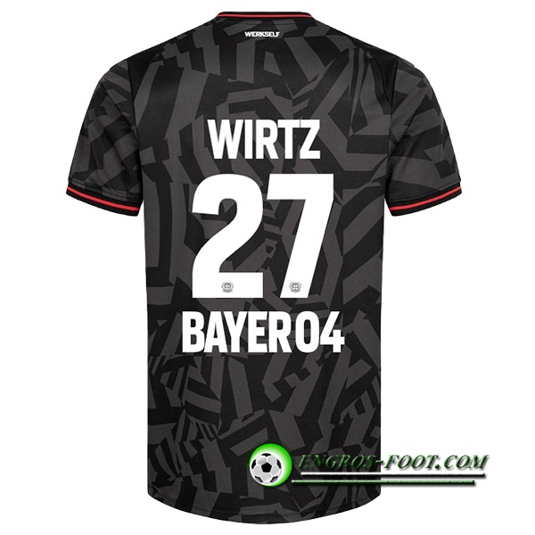 Maillot de Foot Leverkusen (WIRTZ #27) 2022/23 Exterieur