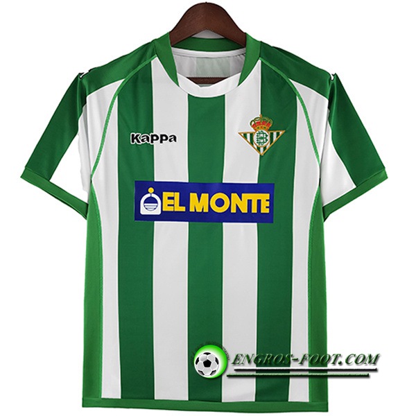 Maillot de Foot Real Betis Retro Domicile 2001/2002