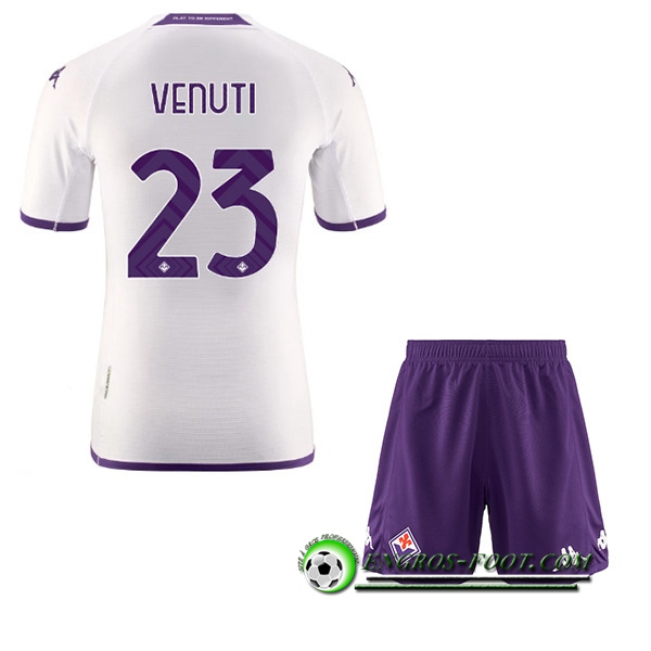 Maillot de Foot ACF Fiorentina (VENUTI #23) Enfants Exterieur 2022/23