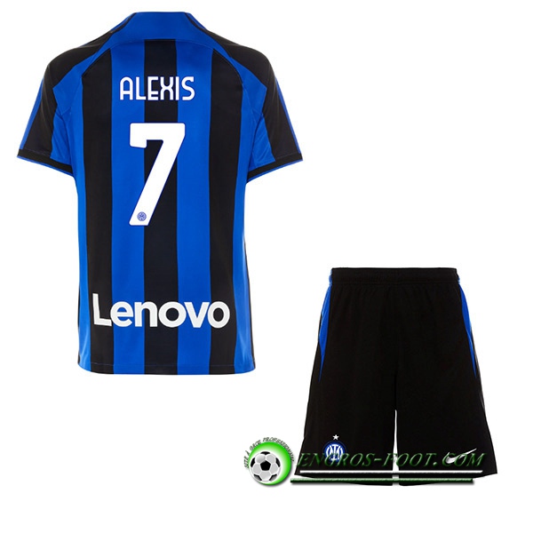 Maillot de Foot Inter Milan (ALEXIS #7) Enfants Domicile 2022/23