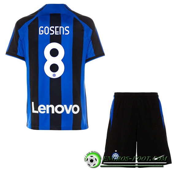 Maillot de Foot Inter Milan (GOSENS #8) Enfants Domicile 2022/23