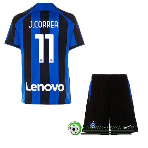 Maillot de Foot Inter Milan (J.CORREA #11) Enfants Domicile 2022/23