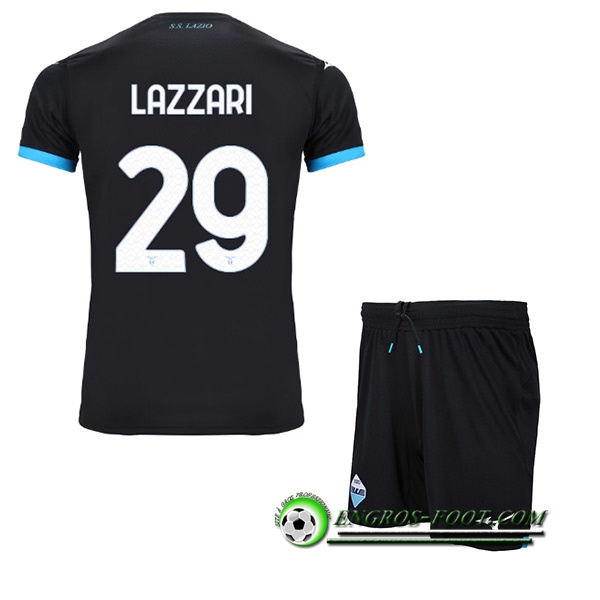 Maillot de Foot SS Lazio (LAZZARI #29) Enfants Exterieur 2022/23