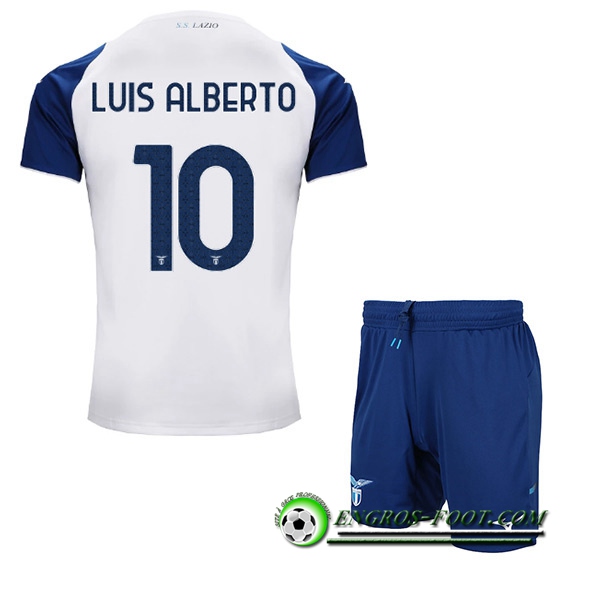 Maillot de Foot SS Lazio (LUIS ALBERTO #10) Enfants Third 2022/23