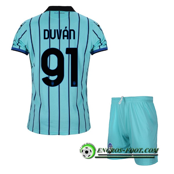 Maillot de Foot Atalanta (DUVÁN #91) Enfants Third 2022/23