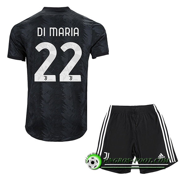 Maillot de Foot Juventus (DI MARIA #22) Enfants Exterieur 2022/23