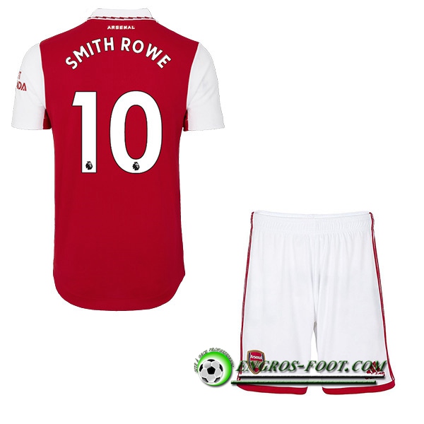 Maillot de Foot Arsenal (SMITH ROWE #10) Enfants Domicile 2022/23