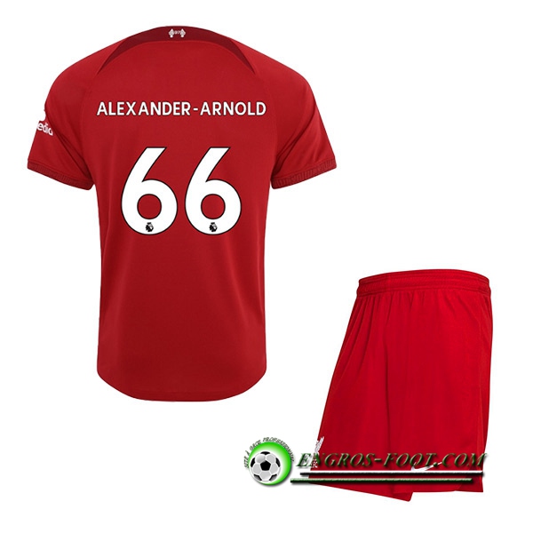 Maillot de Foot Liverpool (ALEXANDER-ARNOLD #66) Enfants Domicile 2022/23