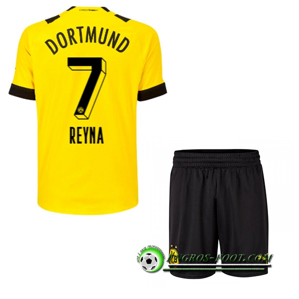 Maillot de Foot Dortmund BVB (REYNA #7) Enfants Domicile 2022/23