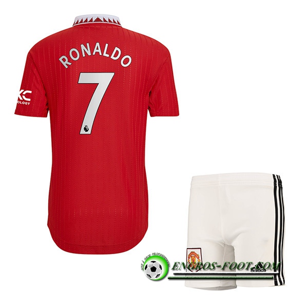 Maillot de Foot Manchester United (RONALDO #7) Enfants Domicile 2022/23