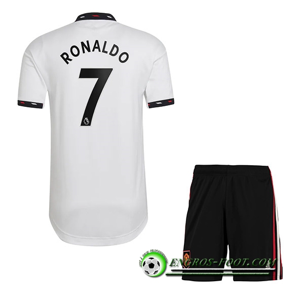 Maillot de Foot Manchester United (RONALDO #7) Enfants Exterieur 2022/23