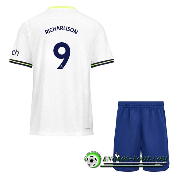 Maillot de Foot Tottenham Hotspur (RICHARLISON #9) Enfants Domicile 2022/23