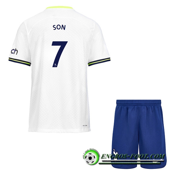 Maillot de Foot Tottenham Hotspur (SON #7) Enfants Domicile 2022/23