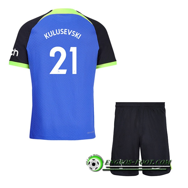 Maillot de Foot Tottenham Hotspur (KULUSEVSKI #21) Enfants Exterieur2022/23