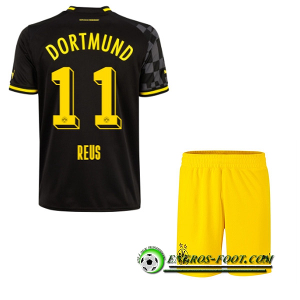 Maillot de Foot Dortmund BVB (REUS #11) Enfants Exterieur 2022/23