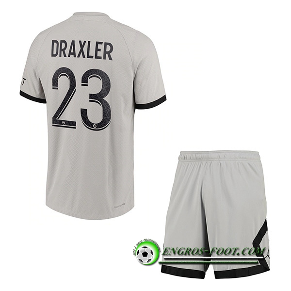 Maillot de Foot PSG (DRAXLER #23) Enfants Exterieur 2022/23