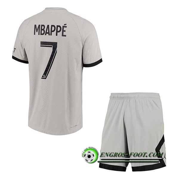 Maillot de Foot PSG (MBAPPÉ #7) Enfants Exterieur 2022/23