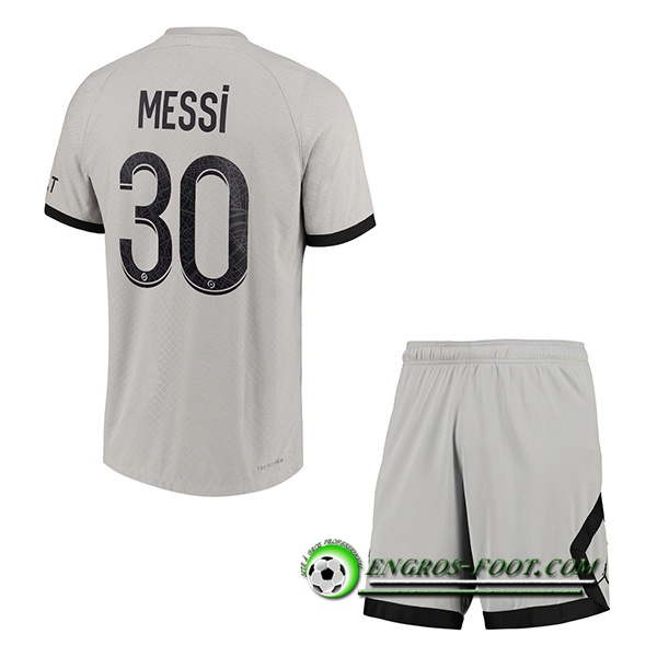 Maillot de Foot PSG (MESSI #30) Enfants Exterieur 2022/23