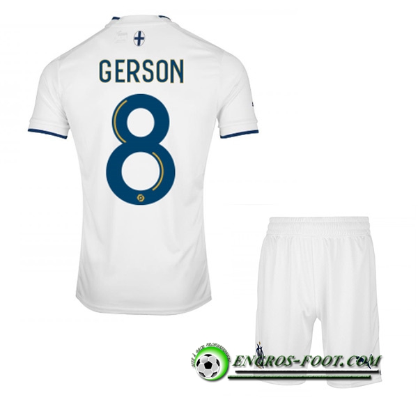 Maillot de Foot Marseille (GERSON #8) Enfants Domicile 2022/23